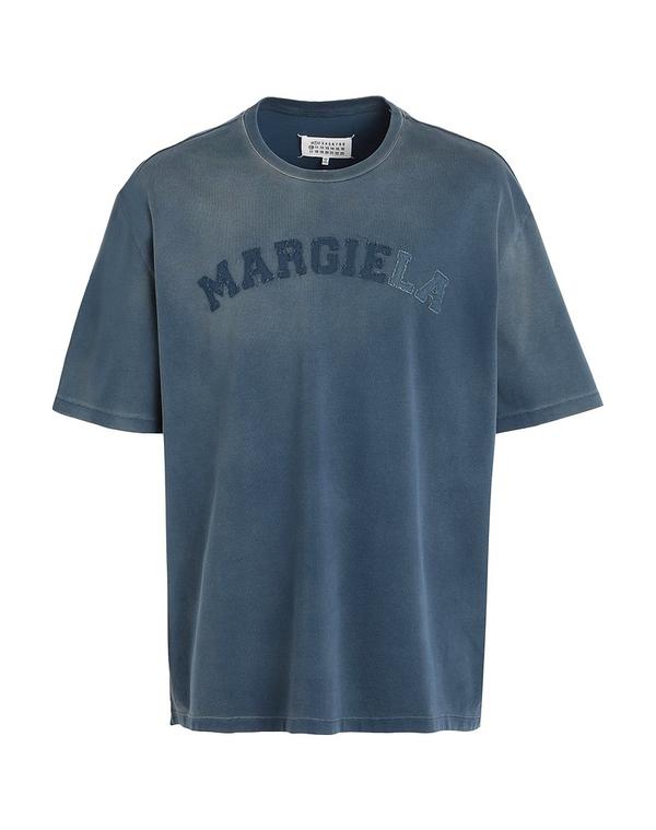 マルタンマルジェラ メンズ トップス プルオーバー MAISON MARGIELA Blue Gray 薄墨色