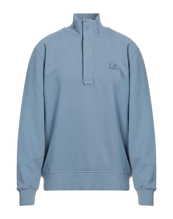 シーピーカンパニー メンズ アウター パーカー・スウェット C.P. COMPANY Pastel Blue 青色