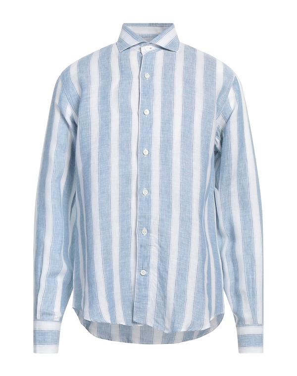 イレブンティ メンズ トップス シャツ ELEVENTY Azure Blue ブルー｜ReVida 店