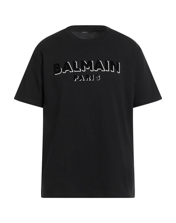 バルマン メンズ トップス プルオーバー BALMAIN Black 黒いこと