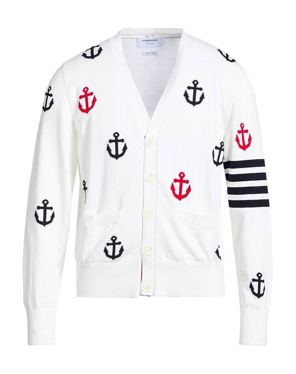 トム赤銅色 メンズ アウター ジレー THOM BROWNE White 白いこと