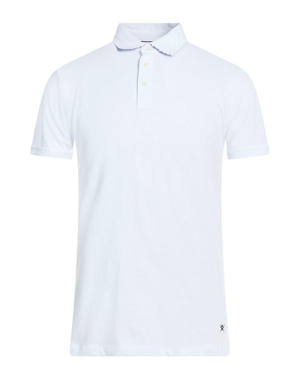 ハケット メンズ トップス ポロシャツ HACKETT White ホワイト|ReVida 店