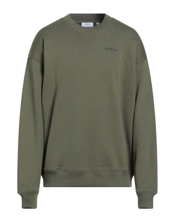 オフ-ホワイト メンズ アウター パーカー・スウェット OFF-WHITE Military Green グリーン｜ReVida 店