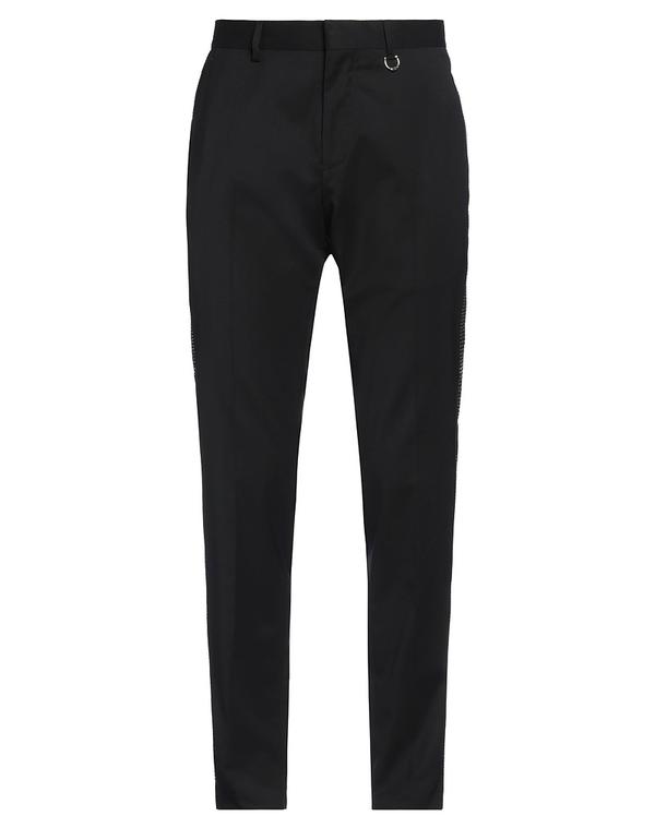 ジョン リッチモンド メンズ ボトムス カジュアルパンツ JOHN RICHMOND クラシックパンツ Black ブラック
