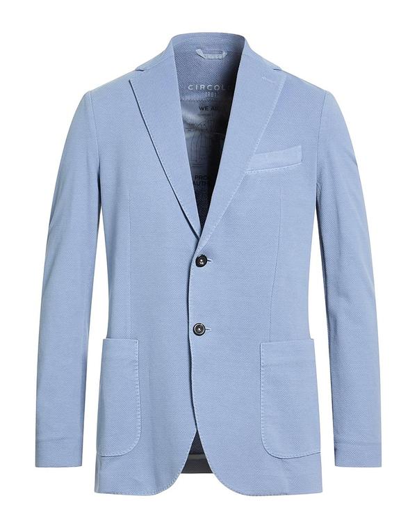 チルコロ 1901 メンズ アウター ジャケット・ブルゾン CIRCOLO 1901 テーラードジャケット Light Blue ブルー 55,080円