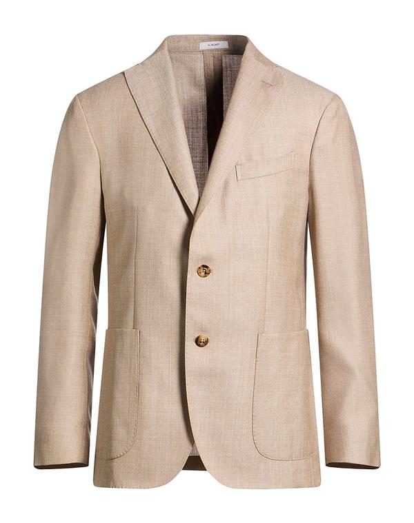ボリオリ メンズ アウター ジャケット・ブルゾン BOGLIOLI テーラードジャケット Beige ベージュ