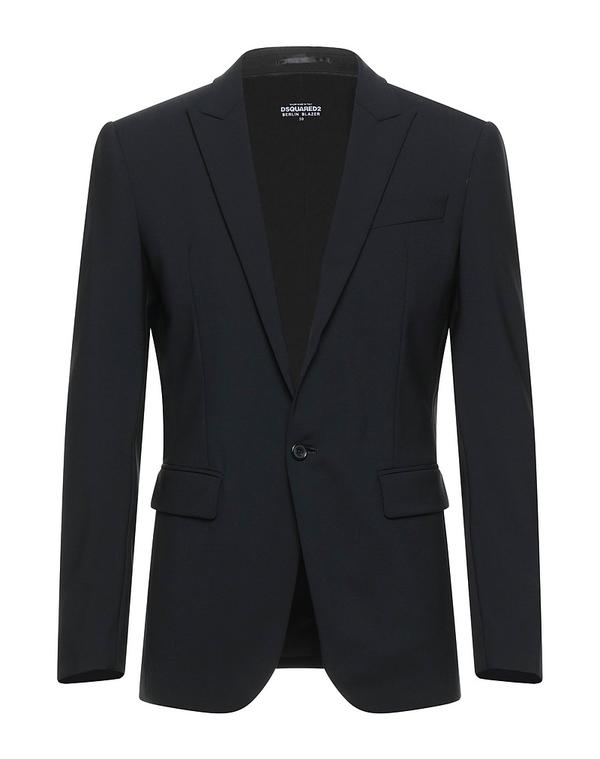 ディースクエアード メンズ アウター ジャケット・ブルゾン DSQUARED2 テーラードジャケット Black ブラック｜ReVida 店