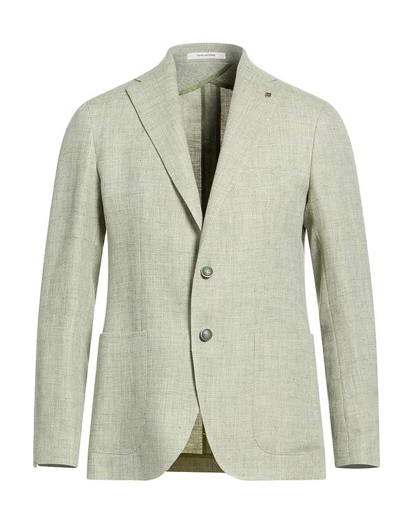タリアトーレ メンズ アウター ジャケット・ブルゾン TAGLIATORE テーラードジャケット Light Green グリーン｜ReVida 店
