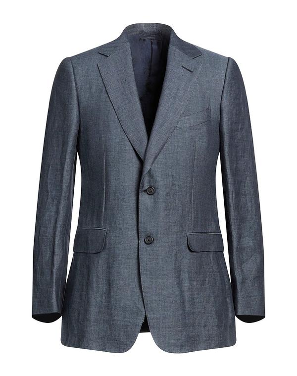 ダンヒル メンズ アウター ジャケット・ブルゾン DUNHILL テーラードジャケット Navy ネイビー|ReVida 店