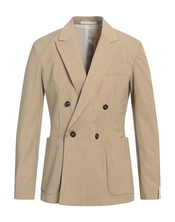 パウロペコラ メンズ アウター ジャケット・ブルゾン PAOLO PECORA テーラードジャケット Beige ベージュ 42,770円