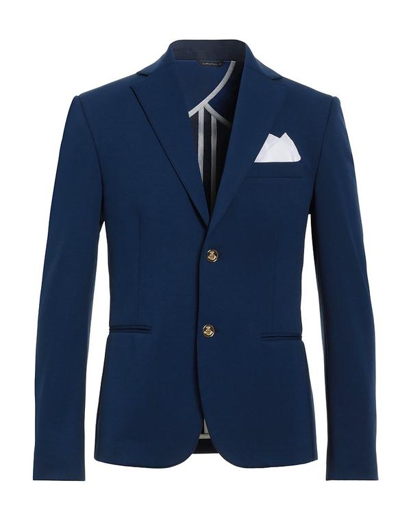 グレイ ダニエレ アレッサンドリー二 メンズ アウター ジャケット・ブルゾン GREY DANIELE ALESSANDRINI テーラードジャケット Navy ネイビー