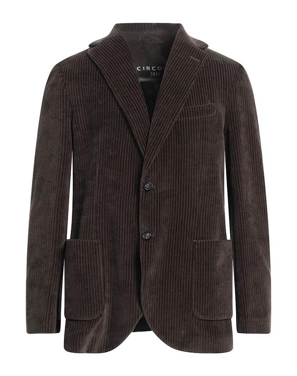 チルコロ 1901 メンズ アウター ジャケット・ブルゾン CIRCOLO 1901 テーラードジャケット Dark Green グリーン