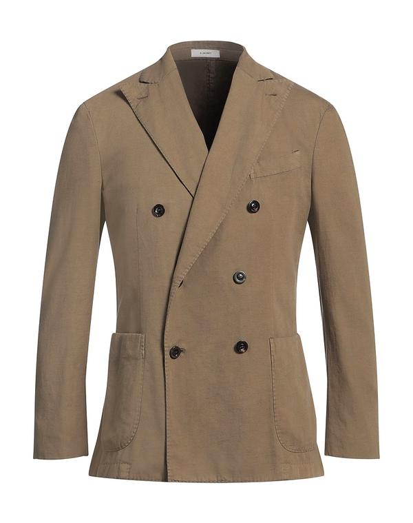 ボリオリ メンズ アウター ジャケット・ブルゾン BOGLIOLI テーラードジャケット Khaki カーキ|ReVida 店