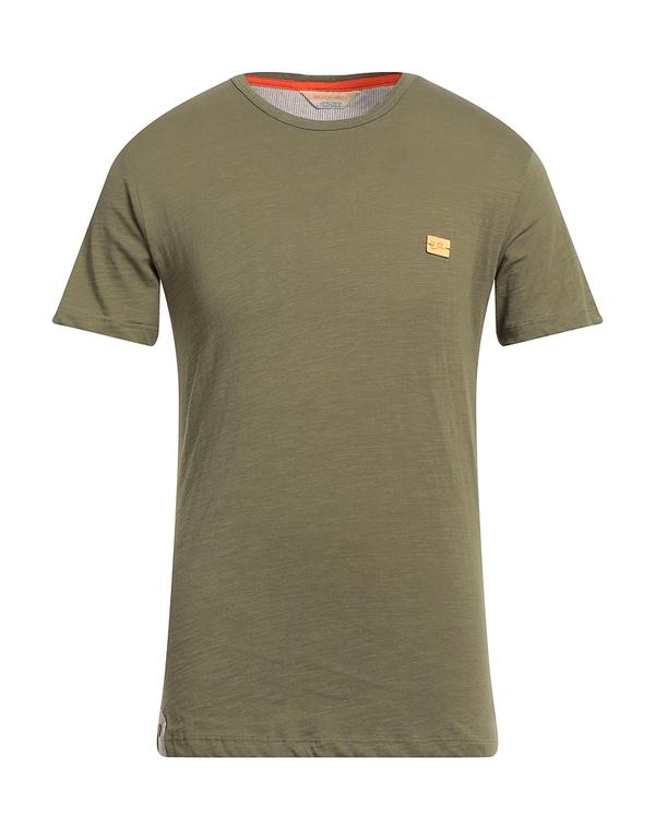 イエスズィーバイエッセンツ メンズ トップス ティーシャツ YES ZEE by ESSENZA Military Green 緑であること トップス-メンズファッション