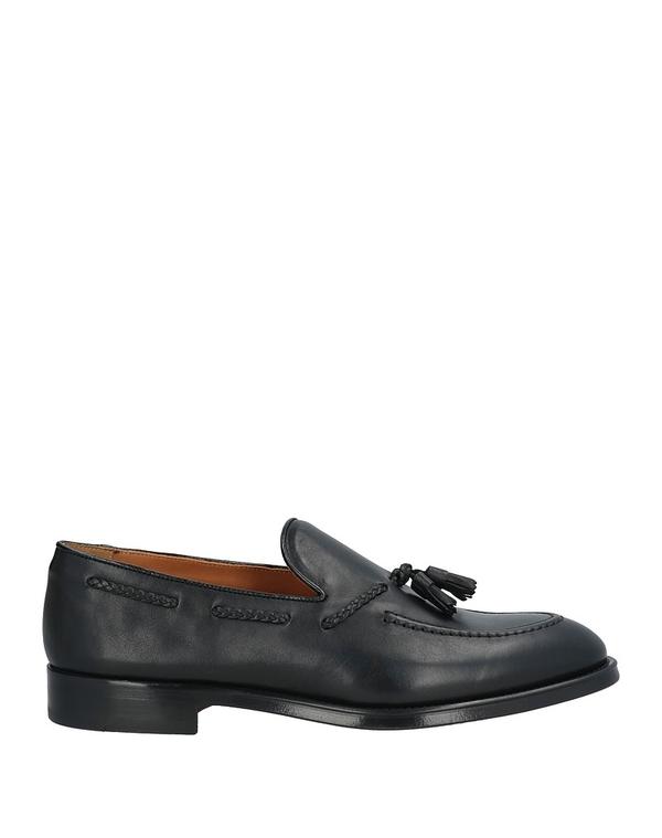 ドンカルズ メンズ シューズ スリッポン・ローファー モカシン DOUCAL\u0027S Black 黒いこと