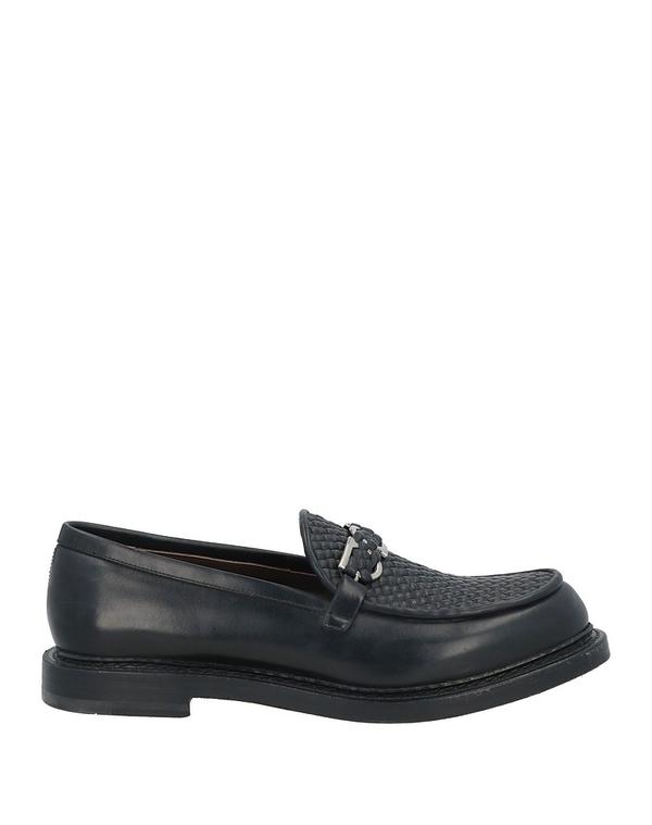 フェラガモ メンズ シューズ スリッポン・ローファー モカシン FERRAGAMO Black 黒いこと