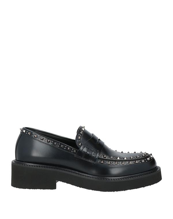 ヴァレンティノ メンズ シューズ スリッポン・ローファー モカシン VALENTINO GARAVANI Black 黒いこと