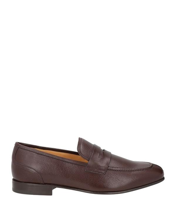 バリー メンズ シューズ スリッポン・ローファー モカシン BALLY Dark Brown 赤銅色