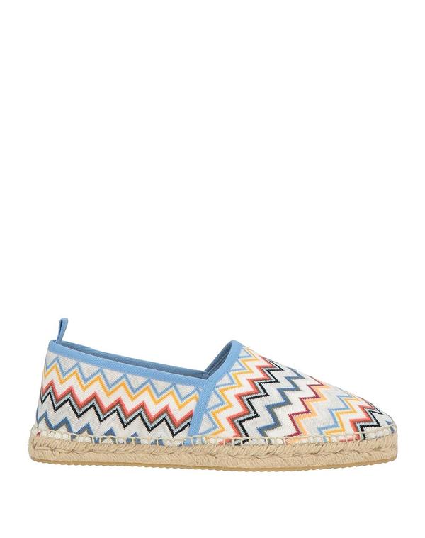 ミッソーニ メンズ シューズ スリッポン・ローファー エスパドリーユ MISSONI White 白いこと