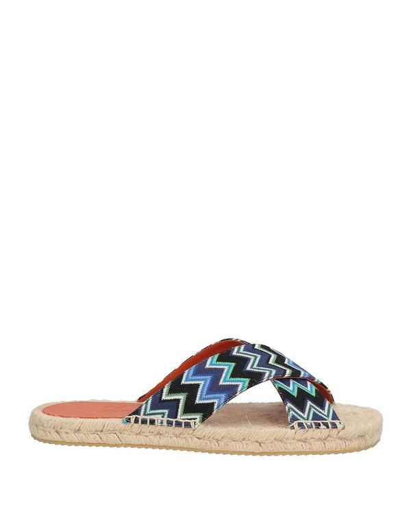 ミッソーニ メンズ シューズ スリッポン・ローファー エスパドリーユ MISSONI Blue ブルー｜ReVida 店