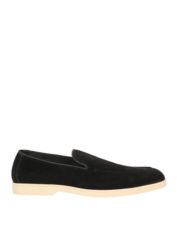 ドンカルズ メンズ シューズ スリッポン・ローファー モカシン DOUCAL\u0027S Black 黒いこと