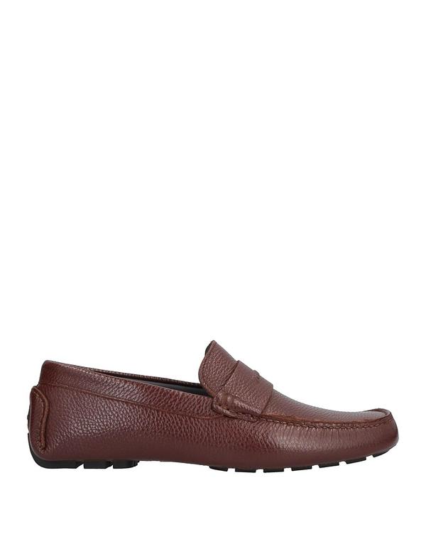 ポリーニ メンズ シューズ スリッポン・ローファー モカシン POLLINI Brown ブラウン|ReVida 店