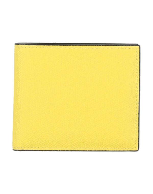 ヴァレクストラ メンズ 付属物 金入れ VALEXTRA Yellow 黄色