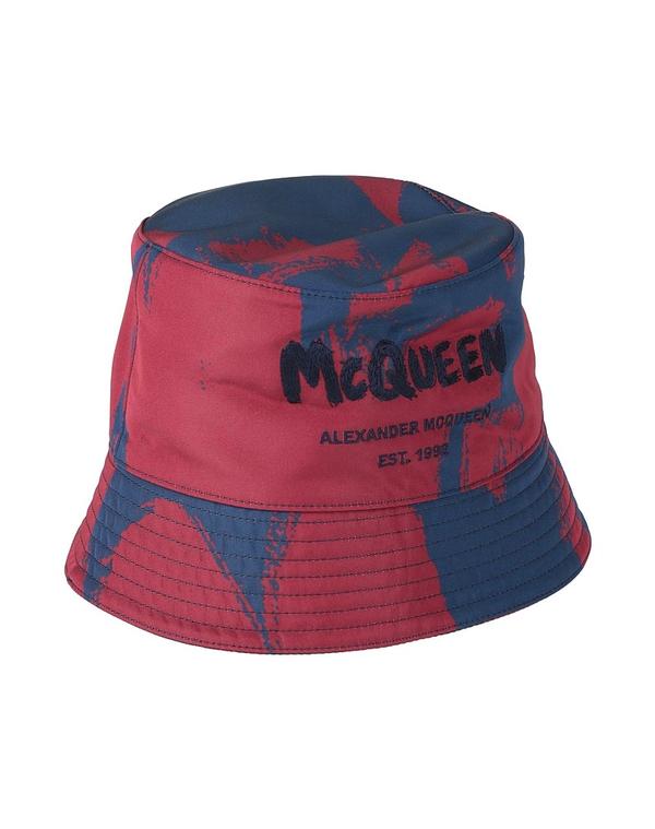 マックイーン メンズ 付属物 鳥打ち帽 MCQUEEN Bordeaux