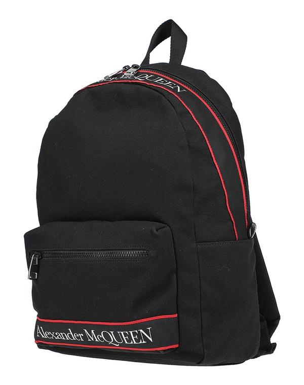 マックイーン メンズ バッグ バックパック・リュックサック MCQUEEN Black ブラック|ReVida 店