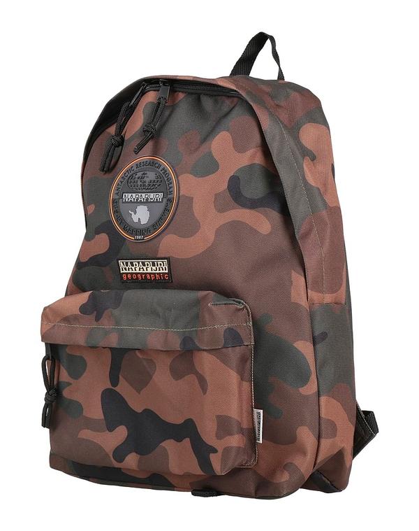ナパピリ メンズ 御徒面子 うしろ側風呂敷き包み・背嚢 NAPAPIJRI Military Green 緑であること