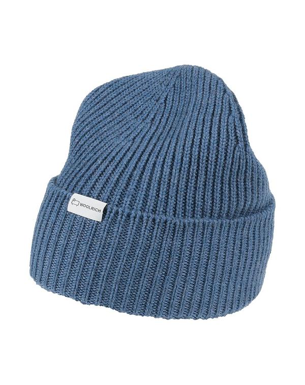 羊毛 一財産 メンズ 付属物 鳥打ち帽 WOOLRICH Pastel Blue 青碧