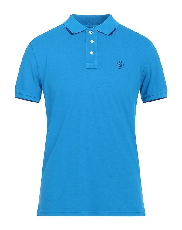 ヤコブ コーエン メンズ トップス スポーツシャツ JACOB COH Ё N Azure Blue 青み