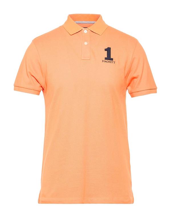 ハケット メンズ トップス ポロシャツ HACKETT Mandarin Orange オレンジ｜ReVida 店