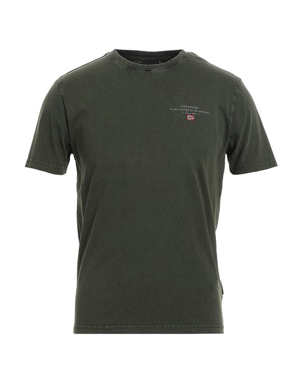 ナパピリ メンズ トップス ティーシャツ NAPAPIJRI Military Green 緑であること