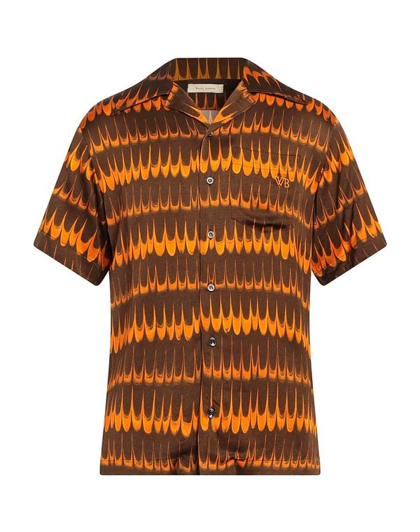 ウェールズ ボナー メンズ トップス プルオーバー WALES BONNER Dark Brown 赤銅色