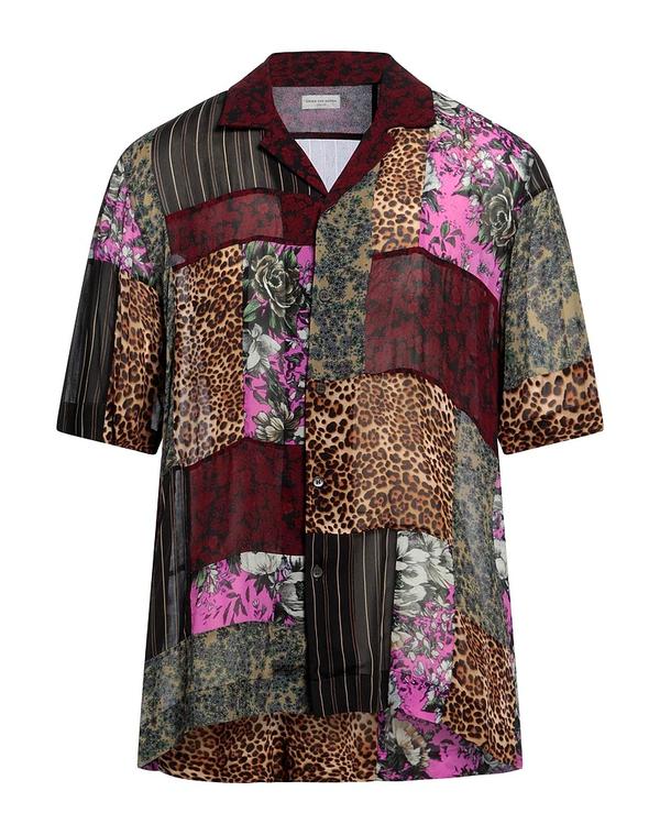 ドリス・ヴァン・ノッテン メンズ トップス ティーシャツ DRIES VANOTEN Bordeaux