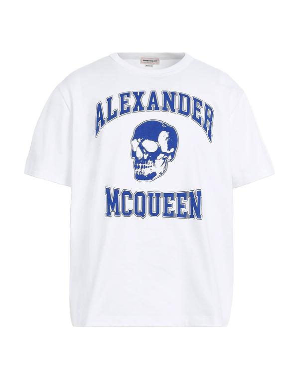マックイーン メンズ トップス プルオーバー MCQUEEN White 白いこと