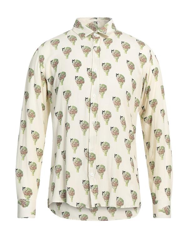 ダニエレ アレッサンドリー二 メンズ トップス シャツ DANIELE ALESSANDRINI HOMME Beige ベージュ|ReVida 店