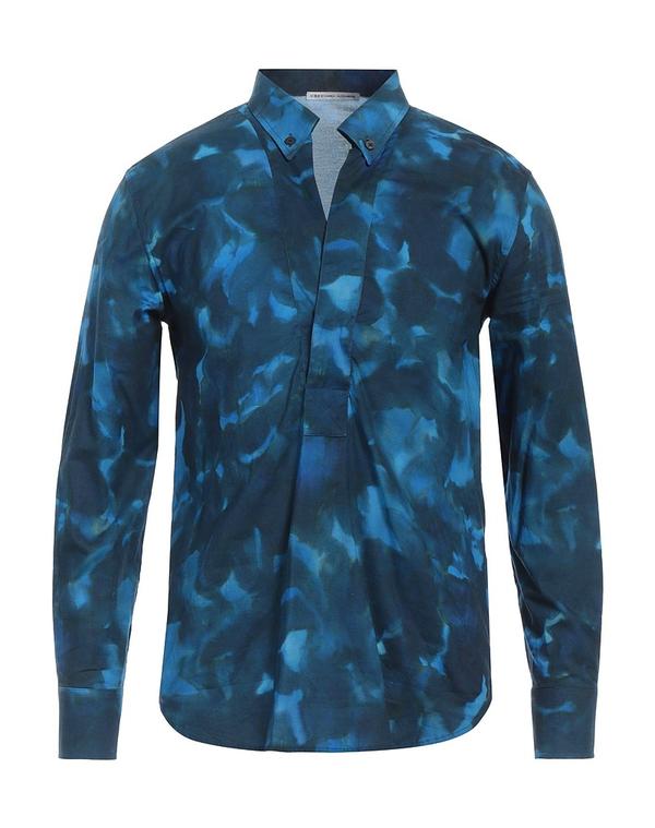 薄墨色 ダニエレ アレッサンドリー二 メンズ トップス ティーシャツ GREY DANIELE ALESSANDRINI Blue 青碧