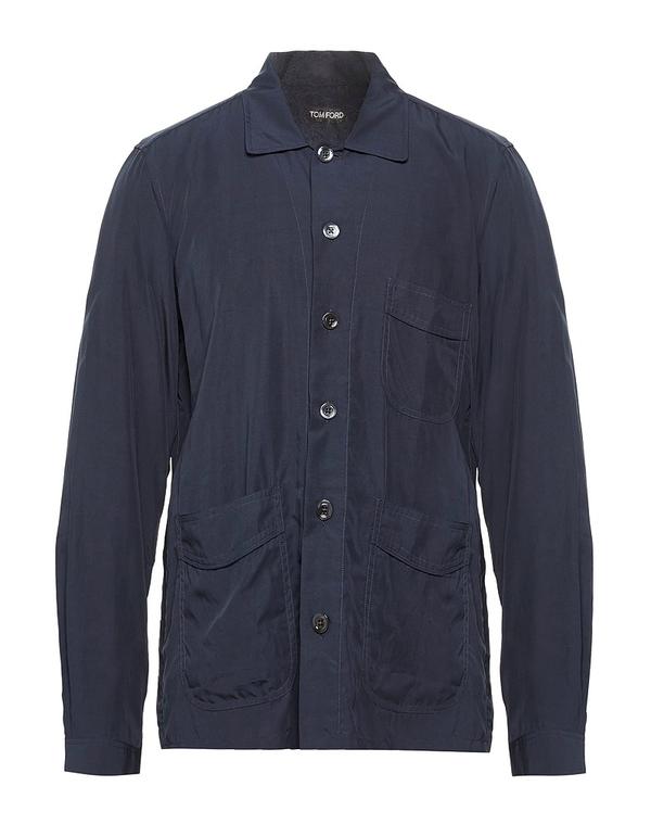 トム・ジェラルド・r・フォード メンズ トップス ティーシャツ TOM FORD Navy 米国海軍