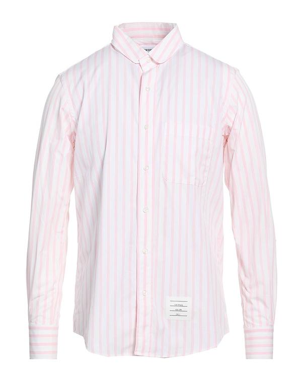 トム赤銅色 メンズ トップス プルオーバー THOM BROWNE Light Pink さくら色