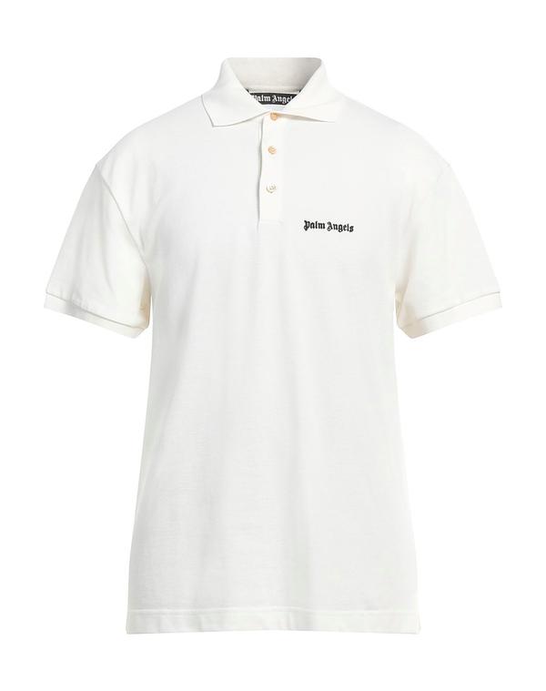 パーム・エンジェルス メンズ トップス スポーツシャツ PALM ANGELS Off White 象牙色