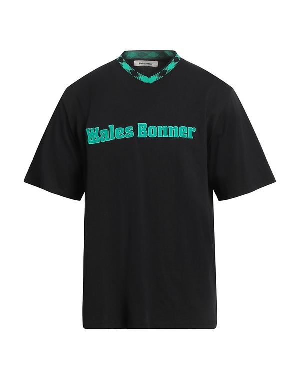 ウェールズ ボナー メンズ トップス ティーシャツ WALES BONNER Black 黒いこと