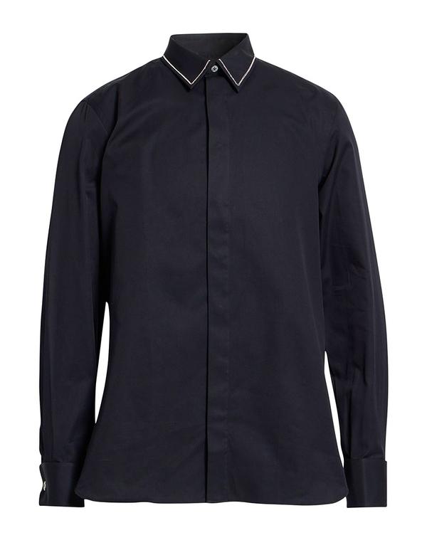 ラルディーニ メンズ トップス シャツ LARDINI Black ブラック｜ReVida 店