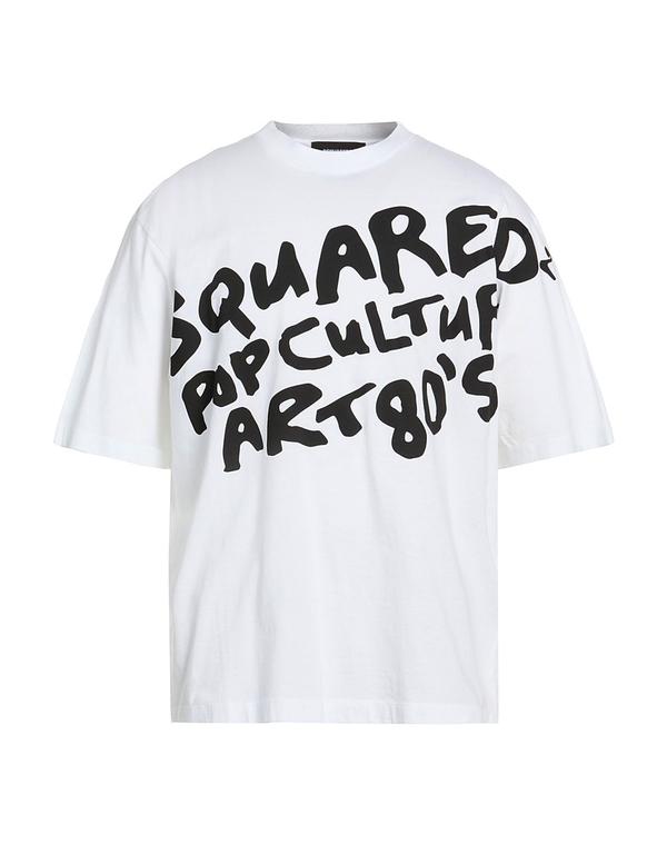 ディースクエアード メンズ トップス プルオーバー DSQUARED2 White 白いこと