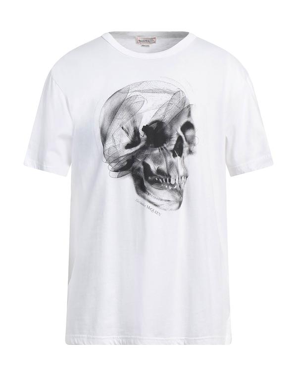 マックイーン メンズ トップス プルオーバー MCQUEEN White 白いこと