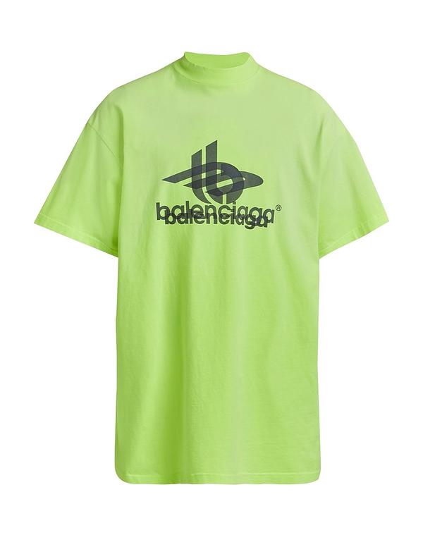 バレンシアガ メンズ トップス ティーシャツ BALENCIAGA Lime Green 菩提樹