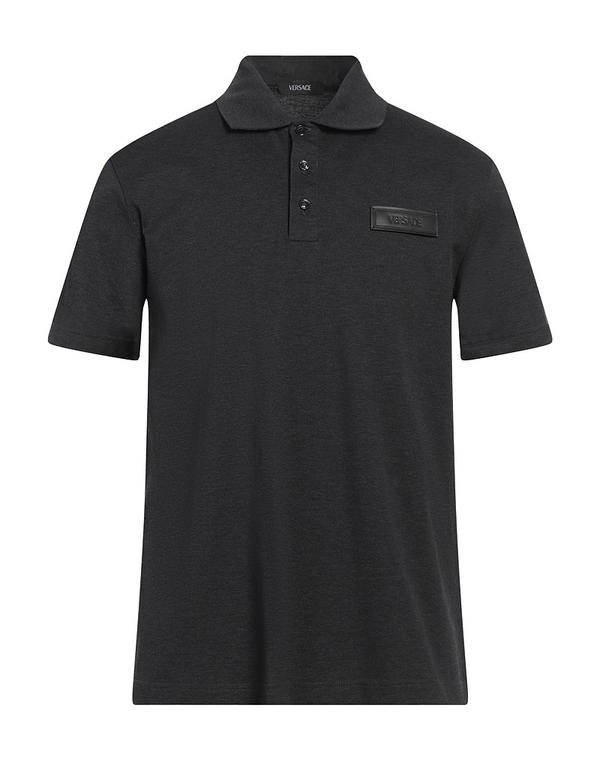 ヴェルサーチ メンズ トップス スポーツシャツ VERSACE Lead Gray 薄墨色