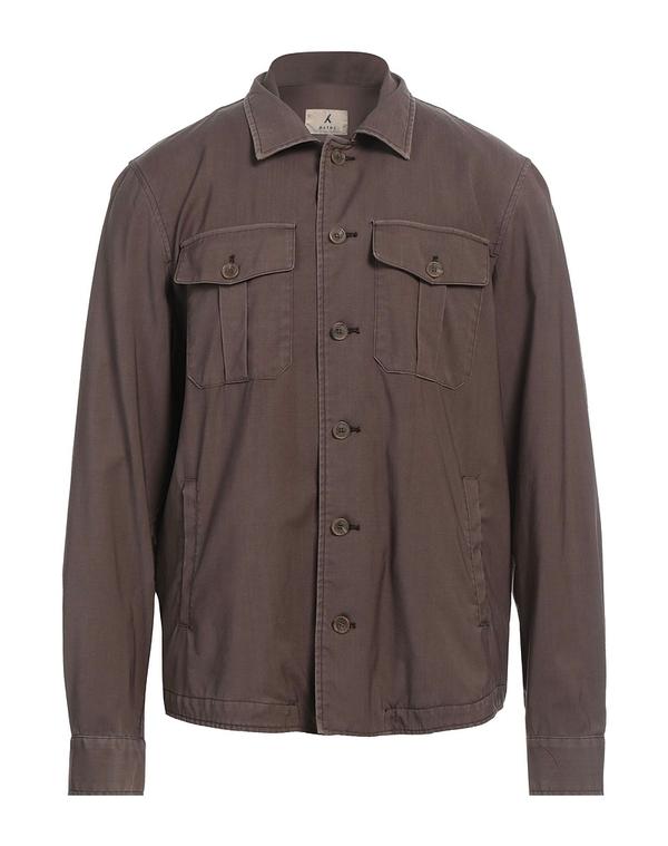 ミース メンズ トップス プルオーバー MYTHS Dark Brown 赤銅色