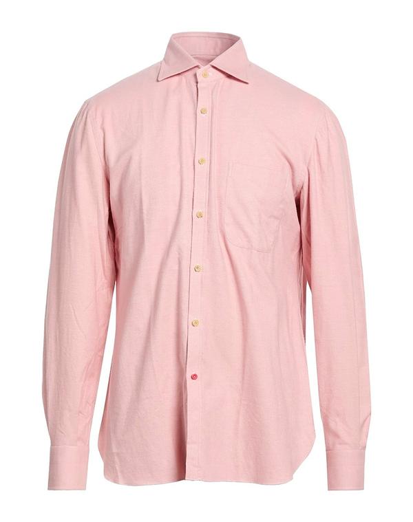 イザイア メンズ トップス シャツ ISAIA Light Pink ピンク｜ReVida 店